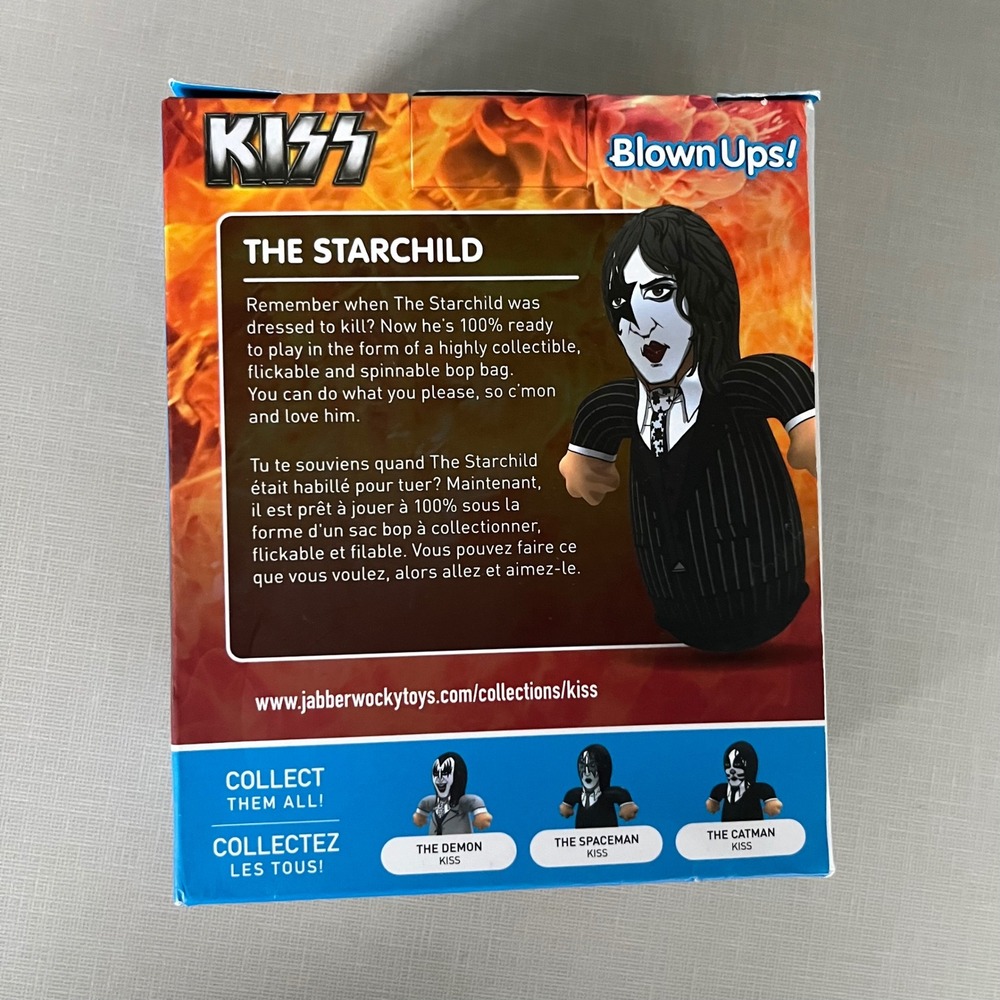 New KISS The Starchild Paul Stanley Blown Ups Dressed to Kill Vinyl Figure - Picture 6 of 6